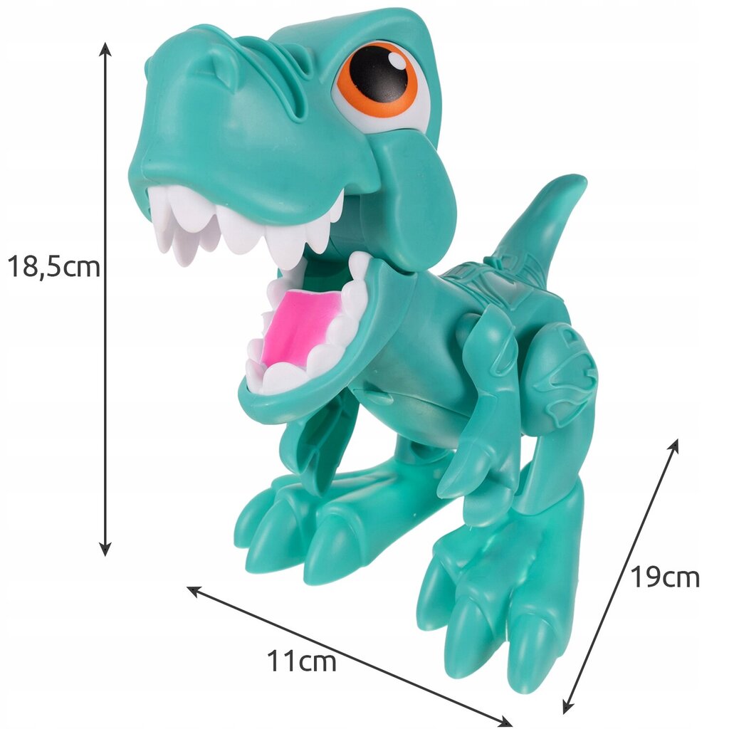 Plastiliini komplekt Dinosaurused, 6 värvi hind ja info | Poiste mänguasjad | kaup24.ee