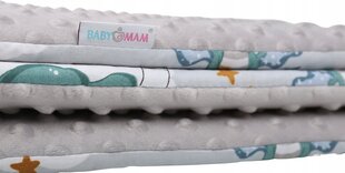 Мягкий чехол для кроватки Babymam 180х30 см, серый цена и информация | Безопасный дом Multipack C | kaup24.ee