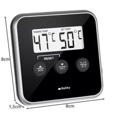 Цифровой кухонный термометр с зондом цена и информация | Столовые и кухонные приборы | kaup24.ee