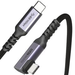 Reagle Angular Thunderbolt 3 USB-C 100W 4K 60Hz kaabel 0,5m цена и информация | Кабели для телефонов | kaup24.ee