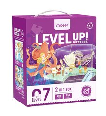 MiDeer Level UP 2-puslede komplekt “Mere Laul”, 7 tase hind ja info | Pusled | kaup24.ee