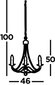 Searchlight rippvalgusti Maypole 6343-3AB hind ja info | Rippvalgustid | kaup24.ee