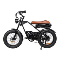 Электровелосипед Tourwheel T3, 20", черный, 250 Вт, 17,5 Ач цена и информация | Электровелосипеды | kaup24.ee
