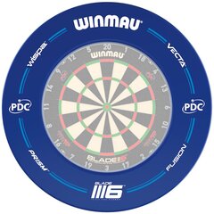 Seina- ja poomi kaitse Winmau PDC, sinine hind ja info | Noolemängud | kaup24.ee