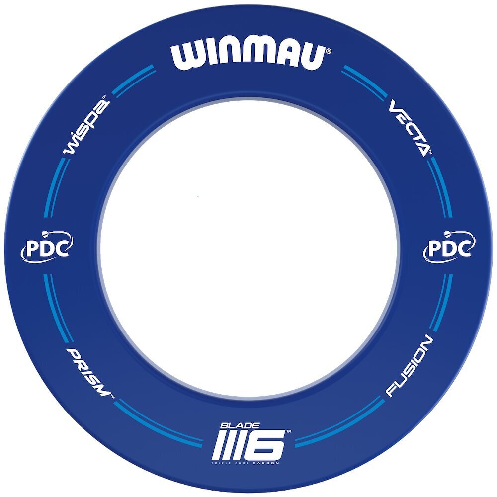 Seina- ja poomi kaitse Winmau PDC, sinine цена и информация | Noolemängud | kaup24.ee