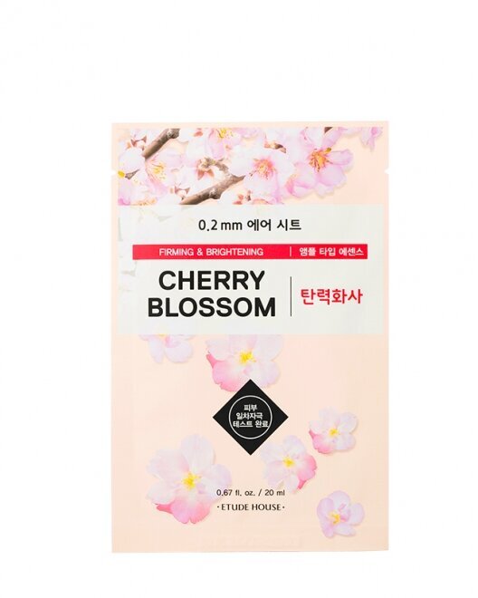 Näomask kirsiõieekstraktiga Etude House 0.2 Air Therapy Cherry Blossom цена и информация | Näomaskid, silmamaskid | kaup24.ee