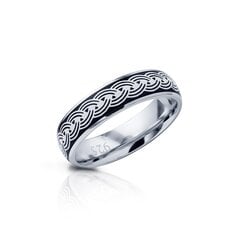 Серебряное (925) кольцо с классическим дизайном, код ah5ss0833, EU-62 (~19,75 мм) AH5SS0833EU-62 цена и информация | Кольцо | kaup24.ee