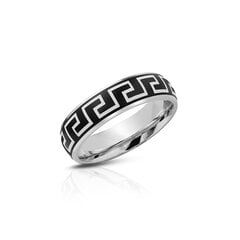 Серебряное (925) кольцо с классическим дизайном, код ah5ss0837, EU-67 (~21,25 мм) AH5SS0837EU-67 цена и информация | Кольцо | kaup24.ee
