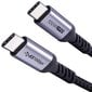 Reagle Thunderbolt 3 USB-C 100W 5A 4K 60Hz QC PD kaabel, 0.5m hind ja info | Mobiiltelefonide kaablid | kaup24.ee