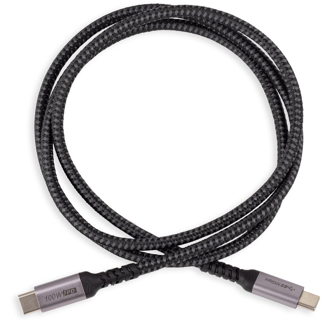 Reagle Thunderbolt 3 USB-C kaabel 100W 5A 4K 60Hz QC PD, 1m цена и информация | Mobiiltelefonide kaablid | kaup24.ee