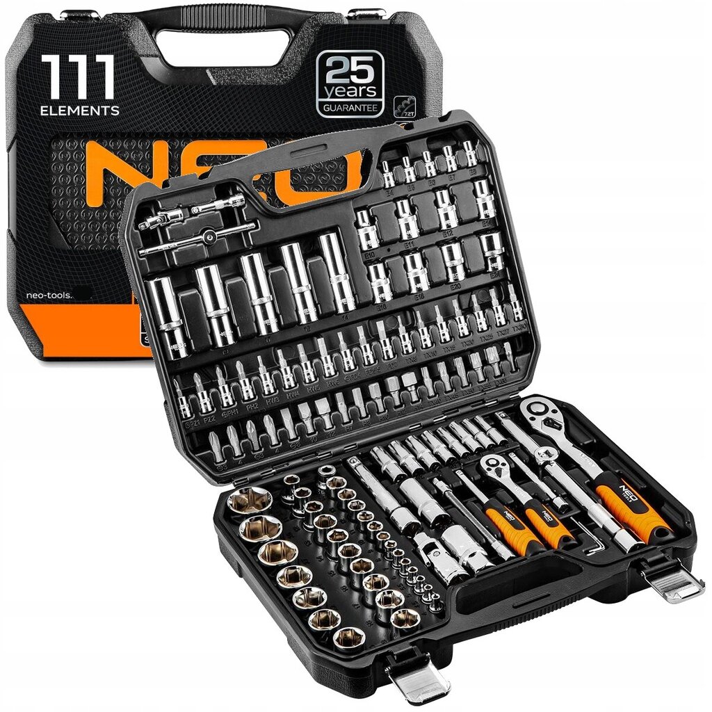 Neo tööriistad 08-910 mutrivõtme komplekt hind ja info | Käsitööriistad | kaup24.ee