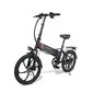 Kokkupandav elektrijalgratas Samebike 20LVXD30 20", must цена и информация | Elektrirattad | kaup24.ee