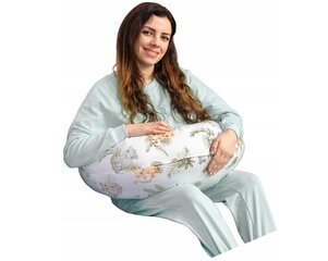 Подушка для беременных и кормящих мам Babymam, 160x75 см цена и информация | Подушки для кормления | kaup24.ee