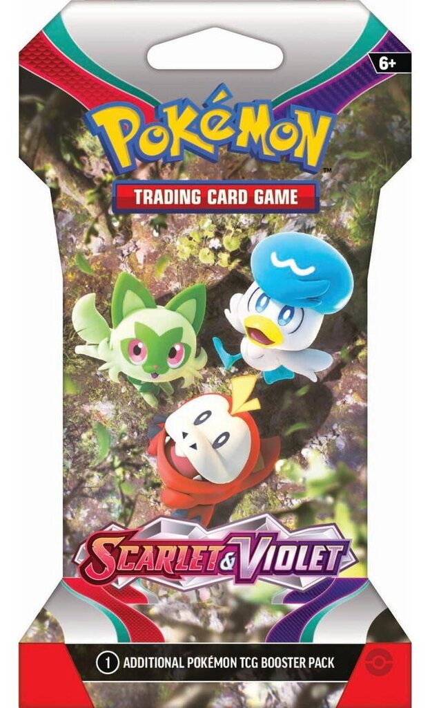 Kaardimäng Pokemon TCG – Scarlet & Violet Sleeved Booster цена и информация | Lauamängud ja mõistatused | kaup24.ee