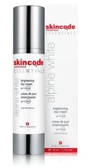 Pigmendilaikude vastane näokreem Skincode Essentials Alpine White Brightening Day Cream SPF15 50 ml цена и информация | Кремы для лица | kaup24.ee