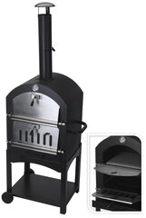 Grill 3in1 Vaggan, 162 x 50,3 x 37,6 cm, must hind ja info | Grillid | kaup24.ee