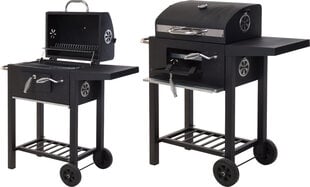 Gaasigrill BBQ 96 x 36 x 48,5 cm, must hind ja info | Grillid | kaup24.ee