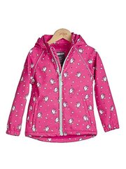 Детская куртка Outburst софтшелл 84837*01 4058627105635, розовая/мятная цена и информация | Куртки, пальто для девочек | kaup24.ee