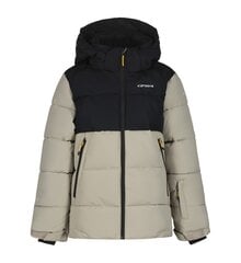 Детская куртка Icepeak Louin 300 г 50035-4*230 6438549482539, светло-серая/черная цена и информация | Куртки для мальчиков | kaup24.ee