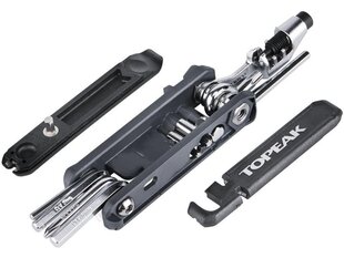 Набор мультиинструментов Wrench Topeak Hexus, черный цена и информация | Инструменты, средства ухода для велосипеда | kaup24.ee