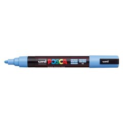 Маркер UNI Posca PC-5M, светло голубой (48) цена и информация | Письменные принадлежности | kaup24.ee