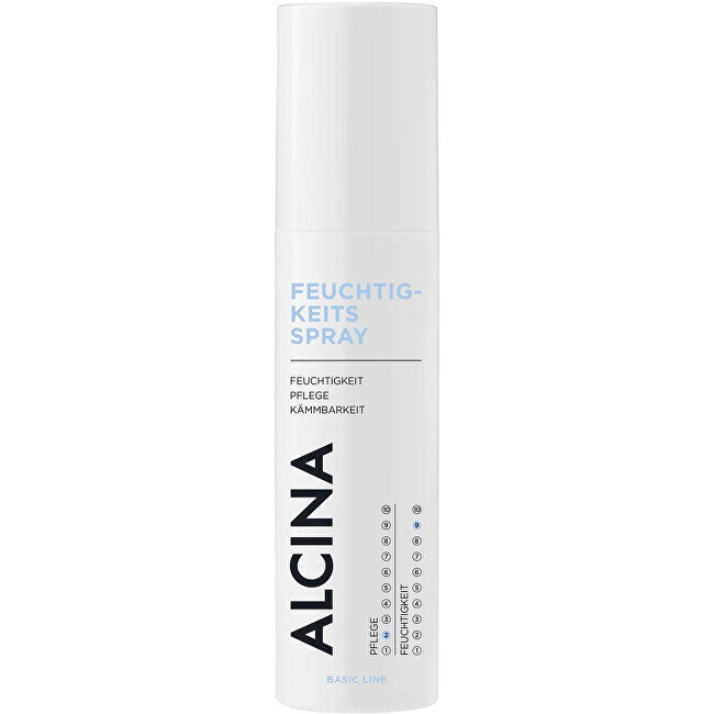 Niisutav juukselakk Alcina Basic Hydrating Spray, 125 ml hind ja info | Viimistlusvahendid juustele | kaup24.ee
