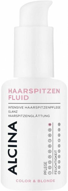 Niisutav vedelik juukseotstele Alcina Color & Blond Hair Tip Fluid, 30 ml hind ja info | Maskid, õlid, seerumid | kaup24.ee