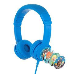 BuddyPhones kids headphones wired Explore Plus (Blue) цена и информация | Наушники | kaup24.ee