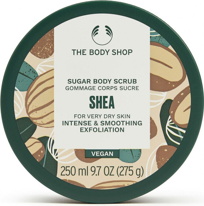 Kehakoorija The Body Shop Body Exfoliator Shea, 250 ml цена и информация | Kehakoorijad | kaup24.ee