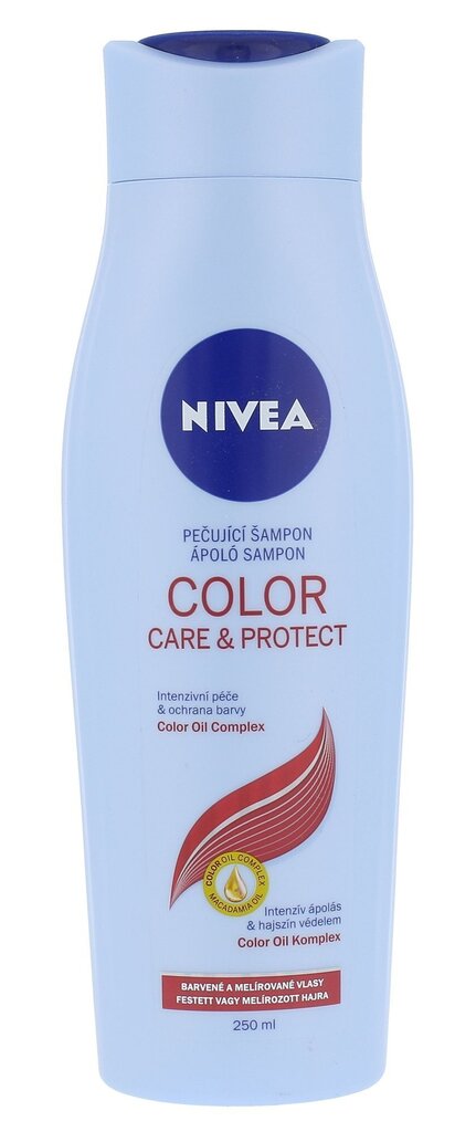 Šampoon värvitud juustele Nivea Color Care & Protect 250 ml hind ja info | Šampoonid | kaup24.ee