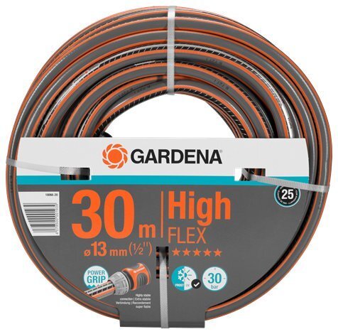 Kastmisvoolik Gardena Highflex, 30m 13mm 1/2 hind ja info | Kastekannud, voolikud, niisutus | kaup24.ee