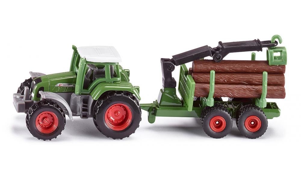 Traktor metsahaagisega Siku, S1645 цена и информация | Poiste mänguasjad | kaup24.ee
