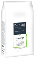 Pro-Vet Intestinal Dog koertele lõhega, 7,5kg цена и информация | Сухой корм для собак | kaup24.ee