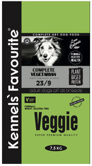 Kennels'Favourite 100% Veggie taimetoit koertele, 7,5 kg hind ja info | Kuivtoit koertele | kaup24.ee