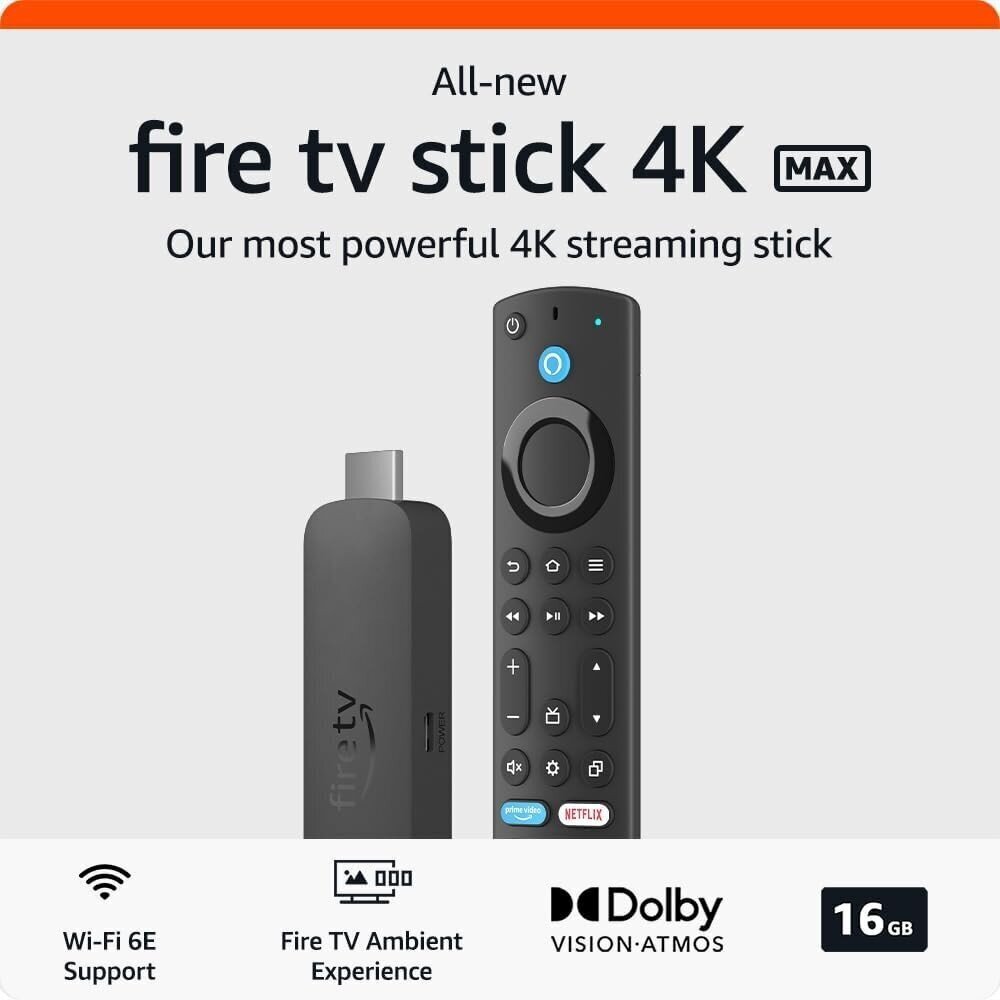 Amazon Fire 4K Max 2023 hind ja info | Smart TV tarvikud | kaup24.ee