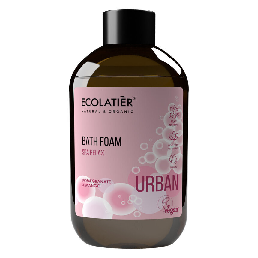 Vannivaht Ecolatier Urban Spa Relax, 600 ml цена и информация | Dušigeelid, õlid | kaup24.ee