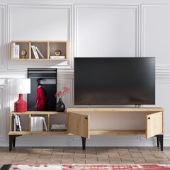 TV-alus Asir, 180x43x40 cm, pruun цена и информация | Тумбы под телевизор | kaup24.ee