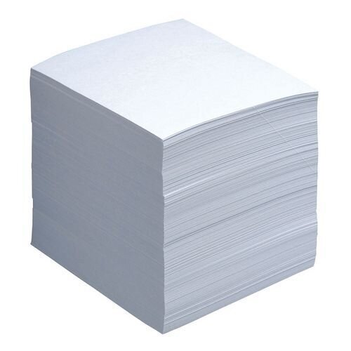 Lehed märkmete jaoks, 90x90mm, 500 lehte, valged, liimimata hind ja info | Vihikud, märkmikud ja paberikaubad | kaup24.ee