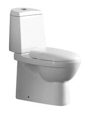 WC-pott Vento Lagon, tahavooluga 3/6l, PP Soft Close цена и информация | Унитазы | kaup24.ee