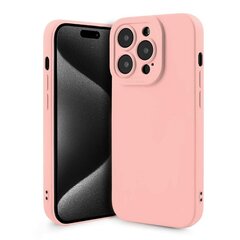Fusion Softy прочный силиконовый чехол для Apple iPhone 15 Plus розовый цена и информация | Чехлы для телефонов | kaup24.ee