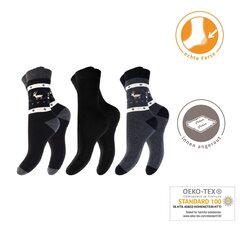 Термоноски женские Footstar Thermo 68306, черные, 3 пары цена и информация | Женские носки из ангорской шерсти | kaup24.ee
