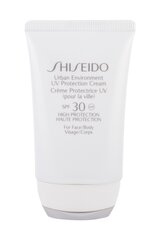 Päikesekaitsekreem näole ja nahale Shiseido Urban Environment UV SPF 30 50 ml hind ja info | Päikesekreemid | kaup24.ee