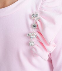 Платье для девочки 221603 01 221603*01-014, светло-розовое цена и информация | Рубашки для девочек | kaup24.ee