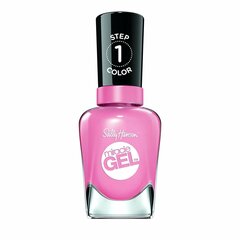 Küünelakk Sally Hansen Miracle Gel 245 Satel Lite Pink, 14.7 ml hind ja info | Küünelakid, küünetugevdajad | kaup24.ee