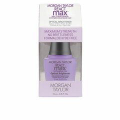 Затвердитель для ногтей Morgan Taylor React Max Optical Brightener 2 в 1 Базовый слой (15 ml) цена и информация | Лаки для ногтей, укрепители для ногтей | kaup24.ee