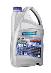 Käigukastiõli Ravenol ATF T-IV Fluid 4L Toyota/Aisin AW hind ja info | Eriotstarbelised määrdeõlid ja -vedelikud | kaup24.ee