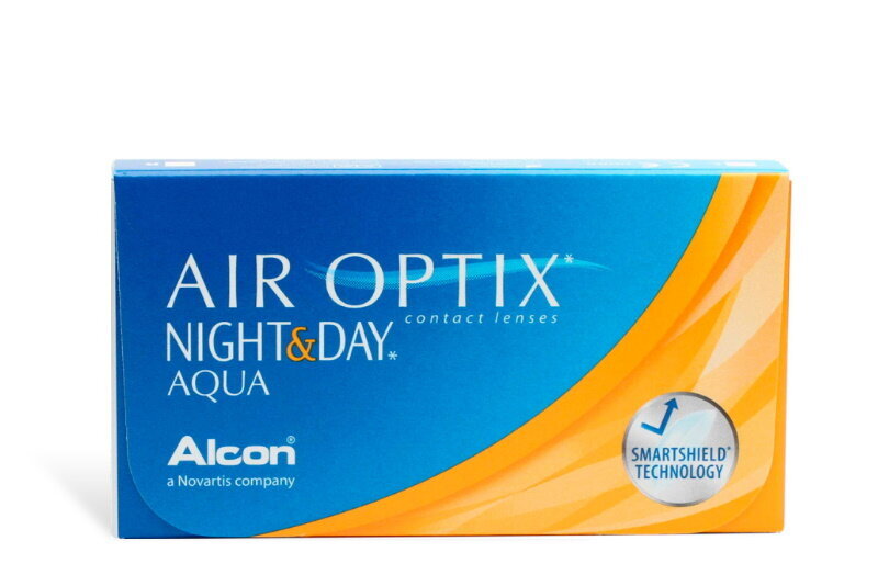 Igakuised kontaktläätsed Air Optix Night & Day Aqua R8.60 D14.0, 6 läätse hind ja info | Kontaktläätsed | kaup24.ee