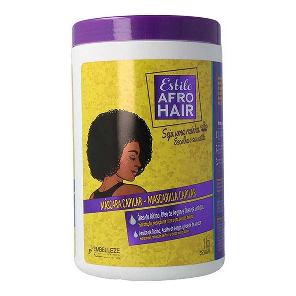 Juuksemask Novex Afro Hair, 1000 ml цена и информация | Maskid, õlid, seerumid | kaup24.ee