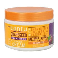 Капиллярная маска Cantu Grapeseed Curling Cream (340 g) цена и информация | Маски, масла, сыворотки | kaup24.ee