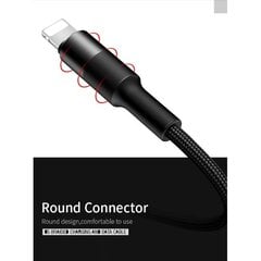 Kaabel Usams SJ220IP01, USB A 2.0 - Lightning 8pin Apple toodetele, 1.2 m цена и информация | Кабели и провода | kaup24.ee